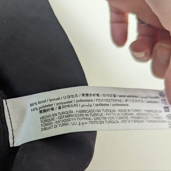 Zara Surplice Cropped Shirt - Picture 7 of 8